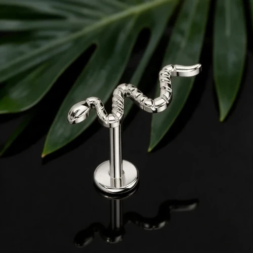 Przejdź do produktu Labret z tytanu ASTM F-136 Wąż