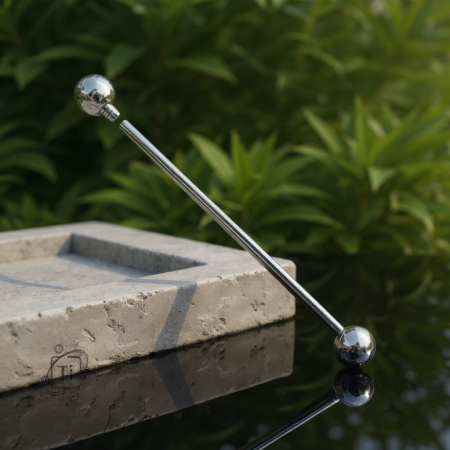 tytanowa sztanga do języka, sutka lub industriala