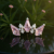 Labret Pink Diadem z tytanu ASTM F-136